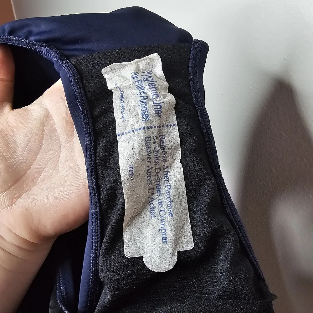 Upstream Navy Blue Swim Skirt with Brief Sz 14 - Picture 8 of 13